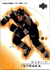 2001-02 Upper Deck Challenge for the Cup #70 Martin Straka Pittsburgh Penguins