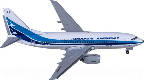 Maquette Avion Herpa 1/500 A340-300 Aerolineas Argentinas, édition Limitée Très Rare, état Comme Neuf