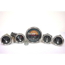 Tachometer Oil Fuel Temp Amp Gauge Package Set Fits International Fits Ih Fa