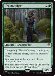 Realmwalker #114 Commander: Lorwyn Eclipsed MTG Rare