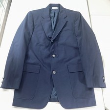 Brooks Brothers Blazer Men 42R Washable Sport Coat Metal Buttons USA Jacket Vtg