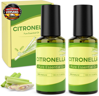 Pflanzenbasiertes Citronella Spray 2X100Ml Langzeitschutz Gegen MüCken & Insekte