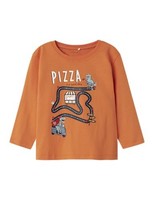 Langarmshirt Jungen Dusty Orange GrößE 98 Name IT Baumwolle Modell-Nr