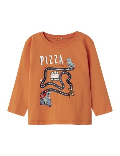 Langarmshirt Jungen Dusty Orange GrößE 98 Name IT Baumwolle Modell-Nr-image