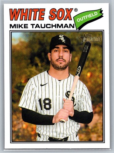 2026 Topps Heritage #90 Mike Tauchman | Baseball Card