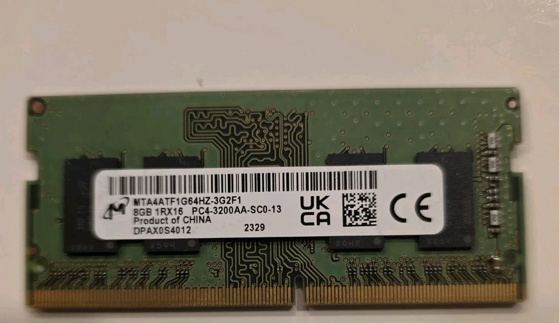Micron 8GB Computer DDR4 SDRAM for sale | eBay