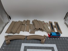 Mattel Thomas Train Friends Motorized Trackmaster Tan Tracks Lot of 22