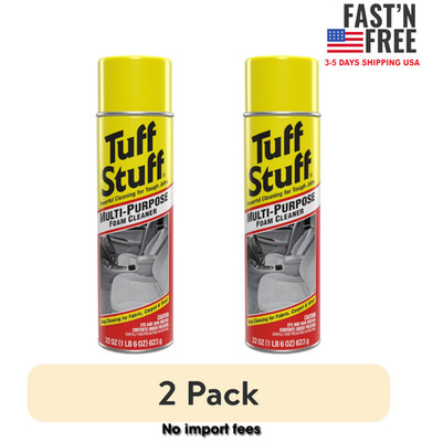 (2 pack) Tuff Stuff Multi Purpose Foam Cleaner for Car Detailing, 22 oz