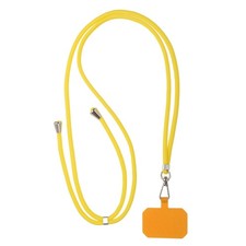 Smart Phone Lanyard Universal Lanyard with Phone Patch, Yellow