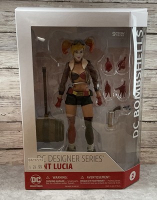 DC COLLECTIBLES DESIGNER SERIES ANT LUCIA HARLEY QUINN DC BOMBSHELLS 6   NIP