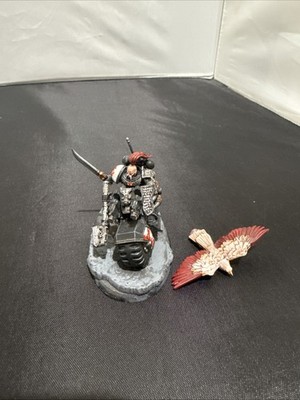 Games Workshop White Scars Deathwatch Kill Team Cassius Bike Captain 40K Biker