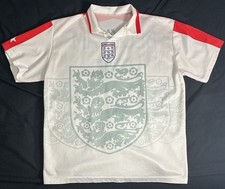 Vintage England David Beckham #7 White Football Soccer Jersey
