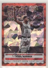 2019 Contenders Optic Front Row Seat Red Cracked Ice Prizm Paul George #7 03xg