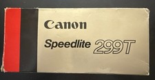 Canon Speedlite 299T Shoe Mount Flash Tested Working w/ Box