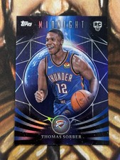 2025-26 Topps Midnight Thomas Sorber Moonfall RC Rookie #MF-25 Thunder 🔥