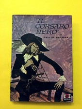 Il Corsaro Nero-di Emilio Salgari-libro AMZ 1973-Romanzo Avventura