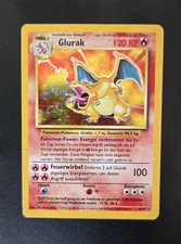 Pokemon Glurak Base Set Unlimited 4/102 Holo ...