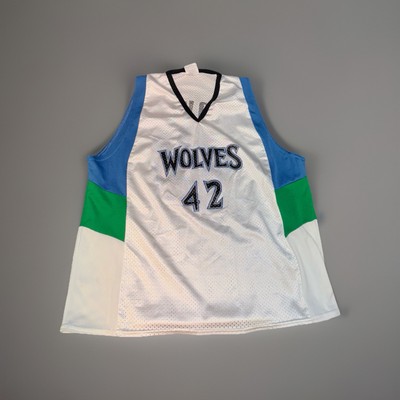 Vintage Youth Kevin Love 42 Timberwolves NBA Jersey Boys Sz 14-16 Park Antony