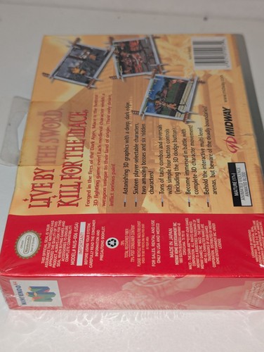 NEW - N64 Nintendo Mace The Dark Age NTSC Factory SEALED - NINTENDO 64 - Picture 11 of 19
