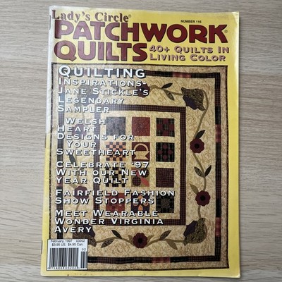 Lady´s Circle Patchwork Quilts Februar 1997
