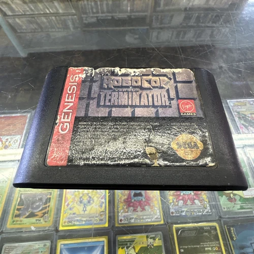 RoboCop vs Terminator game cartridge for Sega Genesis