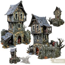 Bastion Tower - Fantasy Wargaming Terrain 28mm - Mordheim, Frostgrave etc