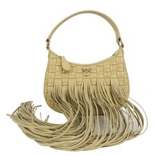 PINKO Donna Borsa A Tracolla Beige In Pelle Borsa Piccola In Pelle Con Cerniera