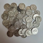 (Lot of 50) 1940's Mercury Dimes 90% SILVER ***Exact Circulated Coins Shown***