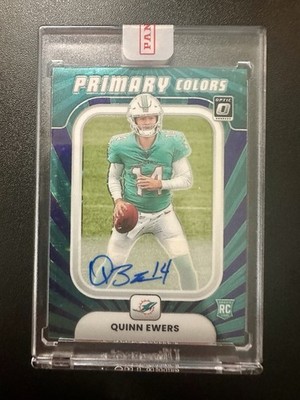 2025 Optic - Quinn Ewers Primary Colors FOTL /25 Purple Stars Auto (SEALED)