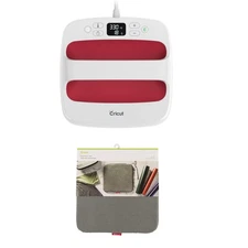 Cricut EasyPress 2 Heat Press 9"x9" with Mat 12"x12" - Fast, Effortless HTV