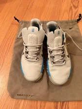 Nike TW '13 Tiger Woods White Golf Shoes Size 10,  DR5753-106