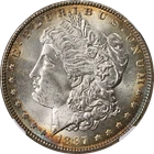 1887-P Morgan Silver Dollar NGC MS66 - Nice Toning