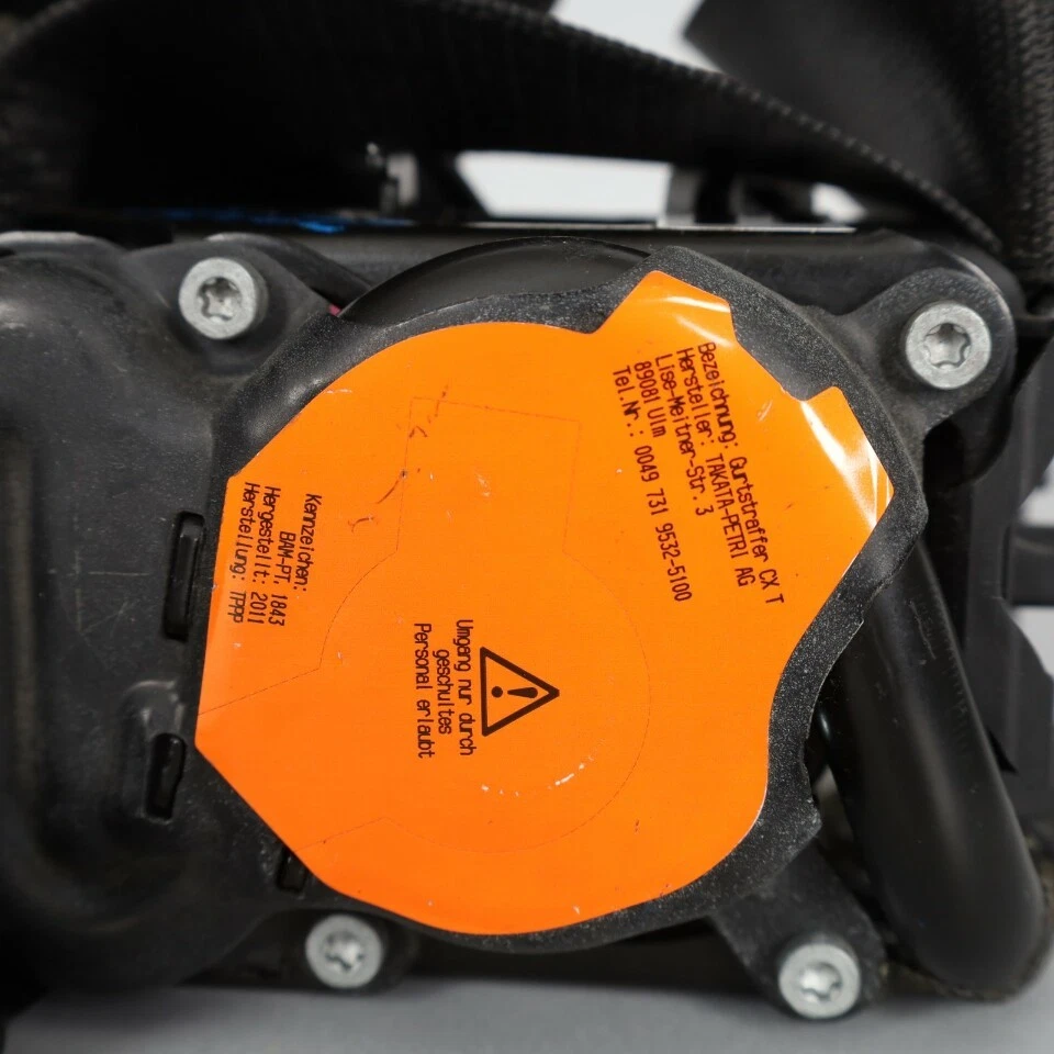 2011-2017 BMW X3 F25 Left Front Seat Belt Retractor 72117367249 OEM Used Foto 4 de 4