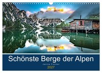 Calendar 2027 · US Version · Most Beautiful Mountains Of The Alps (Wall Calendar