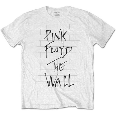 Pink Floyd The Wall White Roger Waters Cover Official Herren T-Shirt