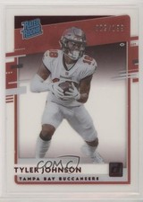 2020 Panini Chronicles Clearly Donruss Rated Rookie Red /199 Tyler Johnson zn0
