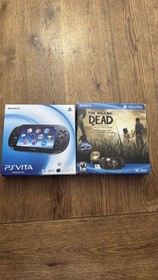 Open Box Sony PlayStation VITA [The Walking Dead Limited Edition Bundle] Black