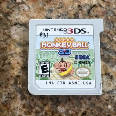 Super Monkey Ball: 3D (Nintendo 3DS, 2011)- Authentic Cartridge Only Excellent
