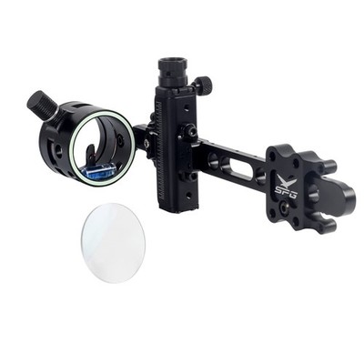 SOPOGER Archery Bow Sight for Compound Bows Target Hunting Single Pin or 5 Pi...