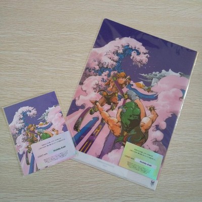 Tokyo 2020 Official Art Poster A4 Clear File & Postcard Araki H. Design