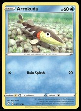 arrokuda pokemon card CGC 9 Arrokuda Baby Shiny RarityCommon Hit Points70 HP Water Reckless Charge (30) This Pokmon also does 10 damage to itself. Arrokuda C 029/098 SV10 Glory
