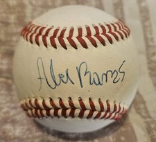 Alex Ramirez Signed Autograph Baseball New York Mets