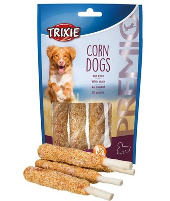 Premium Corn Dogs, 4Stk./100gr. pro Packung - Multipack Angebot 6 Packungen Trix