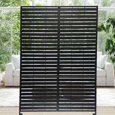 78"H x 48"W Metal Privacy Screen. Extended Height Privacy Screen Fence, Frees...