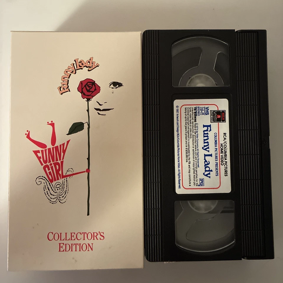 Funny Girl & Funny Lady VHS Box Set 1997 Barbra Streisand Musical – Charity Sale - Image 2 of 4