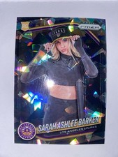 2025 Panini Prizm Cracked Ice Sarah Ashlee Barker Variation RC #142 WNBA Sparks