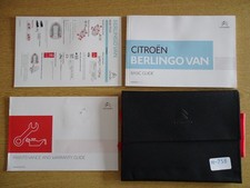 CITROEN BERLINGO 2018-2024 BASIC GUIDE OWNERS MANUAL HANDBOOK SERVICE BOOK PACK