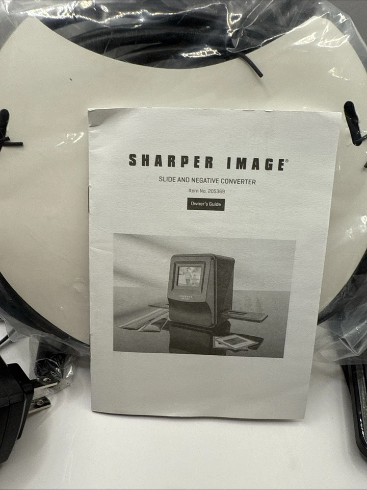Sharper Image Slide & Negative Converter #205369-01 USB 2.0 New with box & Instr - Image 3 of 4