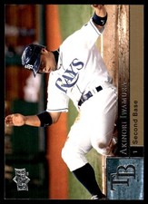 Akinori Iwamura 2009 Upper Deck #886 Rays MLB READ FREE SHIPPING AutographDen