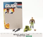 General Flagg V1 Complete W/ Cardback 1992 G.I. Joe Hasbro Vintage Action Figure